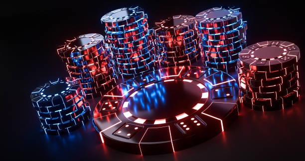 Live dealer rolling Lightning Dice in transparent cube with multi-camera feed on nagaqq